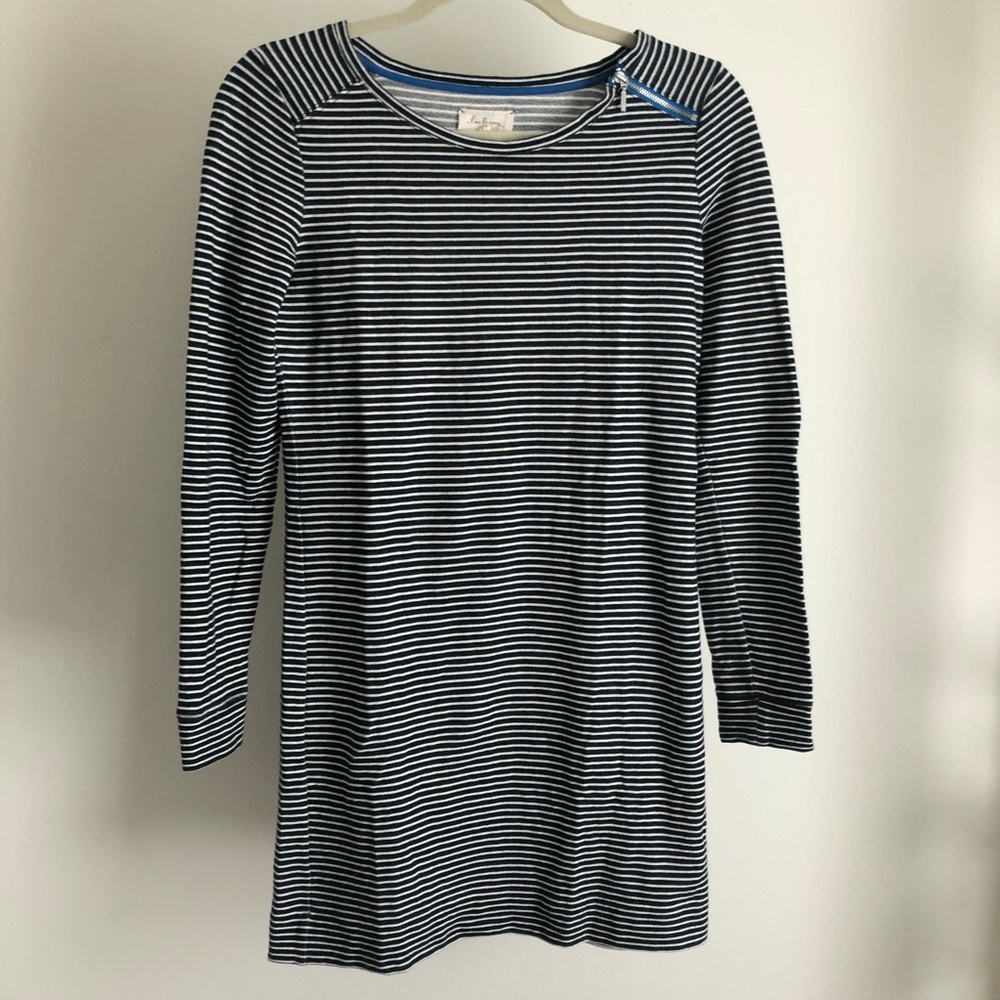 Lou & Grey Cotton Dress, long sleeve, size XS